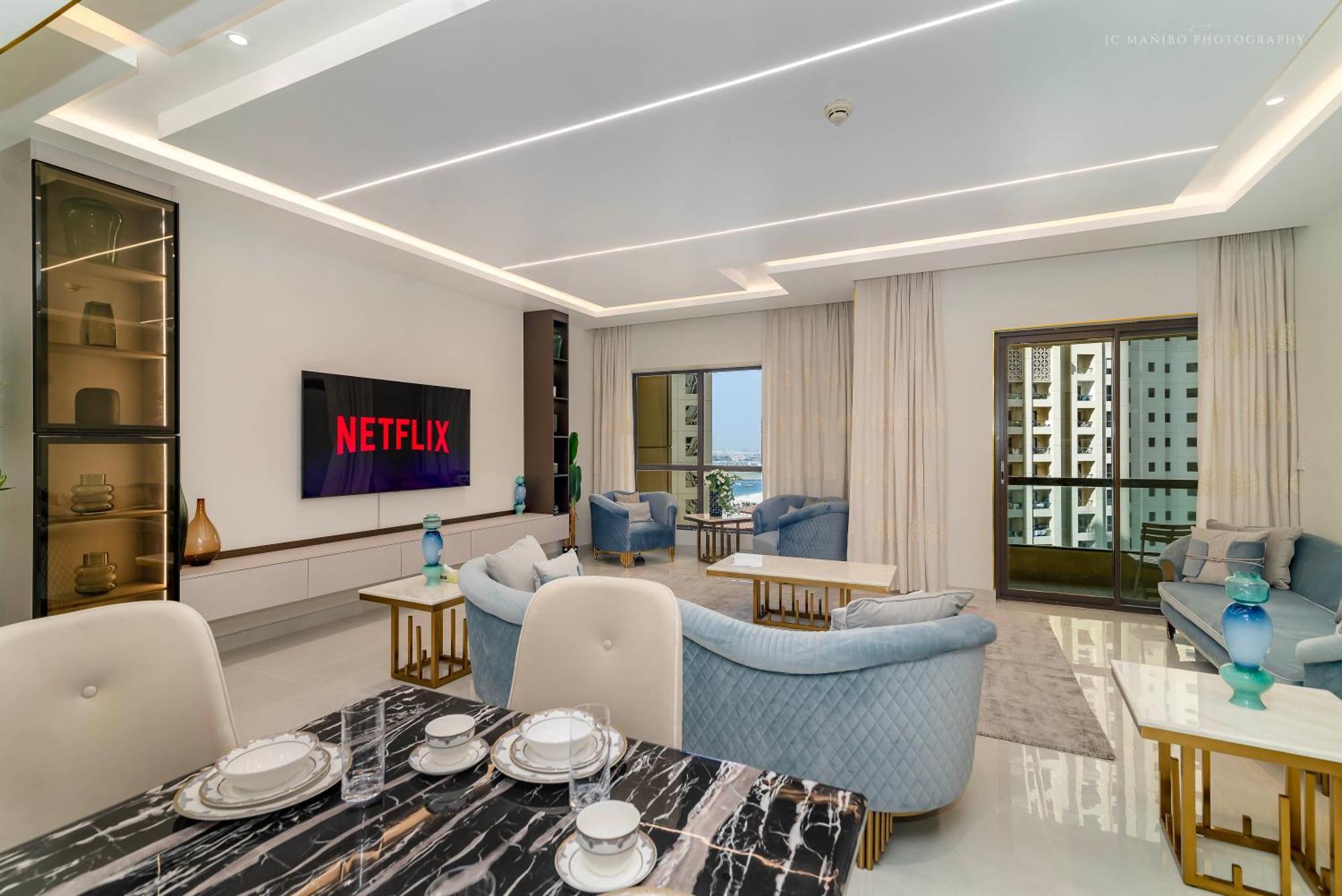 Апартаменты Usmans 4Bdrm Jbr Sadaf Next To Ritz Carlton Walk Дубай Экстерьер фото