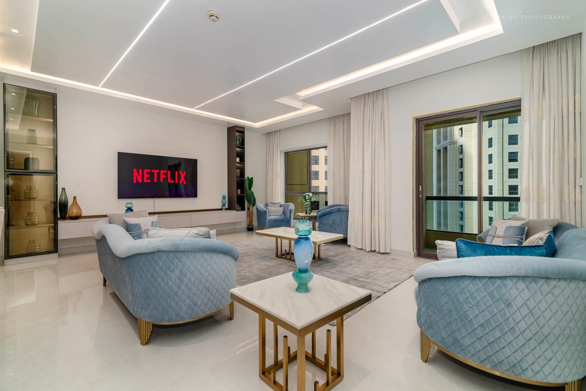 Апартаменты Usmans 4Bdrm Jbr Sadaf Next To Ritz Carlton Walk Дубай Экстерьер фото